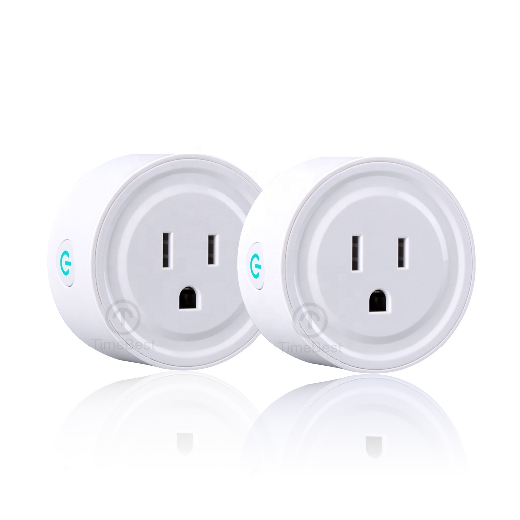 16a/125v/eu/uk/us Convenient Smart Home Automation Power Socket Wifi Smart Plug For Different Country