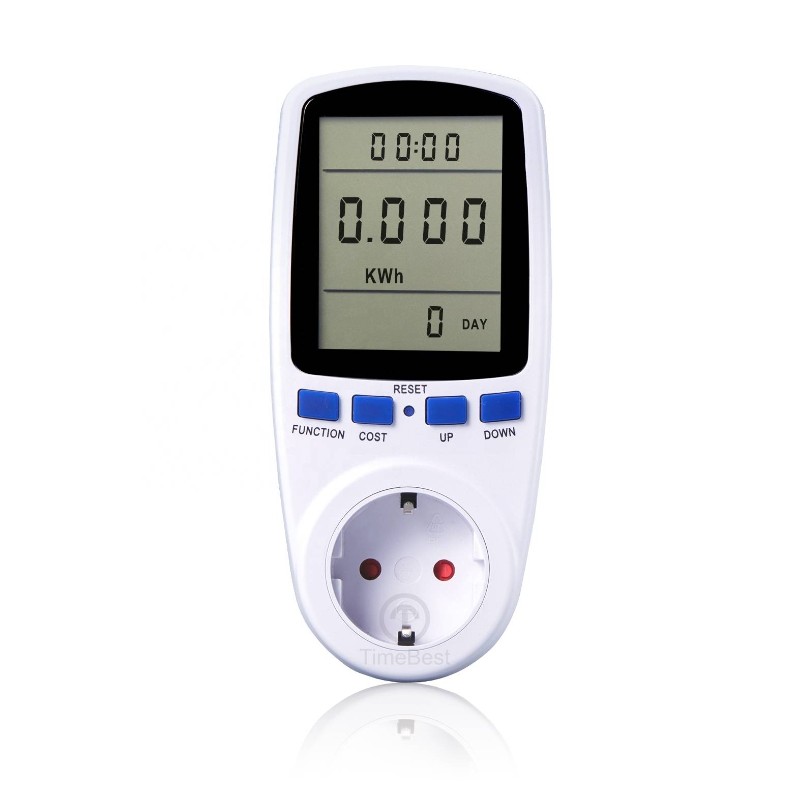 Power Meter Energy Counter Consumption Usage Monitor Plug